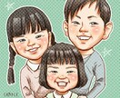 かわいい！お子さまの似顔絵を描きます SNSやグッズ制作にピッタリ！手書き風のデジタル似顔絵です。 イメージ5