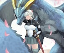 ファンタジーモンスター、キャライラスト作成します イメージするファンタジーモンスター、キャラなどをを絵にします イメージ1