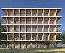 魅力的な建築CGパースを制作致します 広告からコンペ用CGまで幅広く対応致します イメージ6