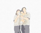 お写真からｲﾗｽﾄ作成します 結婚式・プロフブック・記念日に。写真をおしゃれな一枚に イメージ3