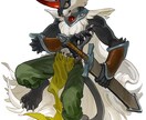 ゲーム用イラスト、立ち絵などを描きます 唯一無二のモンスター、ドラゴン、動物、ケモノなどを描きます イメージ5