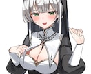 Vtuberキャラデザ、立ち絵制作します 配信ゲーム立ち絵、サムネイル、歌ってみたなどに！ イメージ3