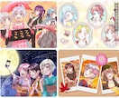 ほんわかポップな雰囲気のイラスト描きます 個性あふれる絵柄であなたの希望を形にします！ イメージ3