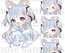 ゆめかわオーダーメイドSDイラストを制作します Vtuber様や配信者様などの活動者様向けイラストです イメージ4