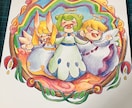 絵本の様な優しいイラストを描きます 水彩と色鉛筆で絵本の様な世界観のイラストを作成します イメージ2
