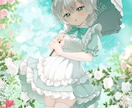 可愛く高品質！アイコン・一枚絵イラスト制作します 男女どちらも◎魅力が伝わるイラストを制作します イメージ6