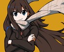 シンプルでかわいいイラスト制作します シンプルでかわいいSNSアイコン、ヘッダー、動画用、一枚絵 イメージ1