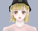 イラスト/アイコンお描きします オシャレな女の子のイラストをイメージに合わせて仕上げます！ イメージ3