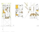 戸建住宅の間取り、内観パース作成します 手書きであたたかみのある作品をつくります。 イメージ6