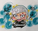 アナログ似顔絵、推し、キャラ描きます アナログなので二度と同じの掛けない世界に1点！！ イメージ6