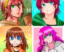 TwitterやブログなどのSNSアイコン描きます 個性的なアイコンをお求めの方におすすめ！ イメージ2
