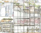 初回限定価格　建築、街、自然のイラスト描きます あなたの想い描く建物、街、自然をイラストで表現します。 イメージ4