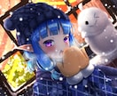 イラスト制作、アニメ、ゲームの二次創作も描けます イラスト、キャラデザ、二次創作まで！（サンプルご覧下さい。） イメージ2