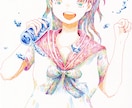 お手頃価格でイラストを描きます 一枚絵もアイコンも、アナログもOK。4〜10日で納品します イメージ4