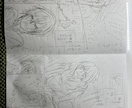 あなたの書いてみたい話を漫画ネームにします 話あい提案時よりもキャラクターを理解して面白いネームに！ イメージ1