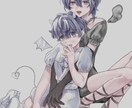 リアルで透明感のあるイラスト描きます 厚塗りで柔らかい雰囲気と透明感を表現します。 イメージ1