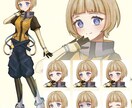 華やかで見栄えのするイラスト制作します ＊TRPG立ち絵、SNSアイコン、グッズ用など柔軟に対応可 イメージ8