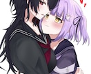 女の子のイラストを制作します 女性キャラクターのイラスト制作をします。 イメージ4