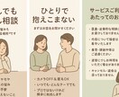 なんでもお悩み相談します 話すだけで、きっと少しラクにな る イメージ1