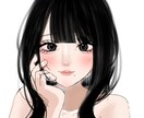 大人っぽ可愛いイラストかきます リアル寄りの可愛いイラスト描きます イメージ2
