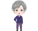 立ち絵やヘッダー、アイコン描きます 立ち絵、アイコン、ヘッダー、名前ロゴミニキャラなどのイラスト イメージ1