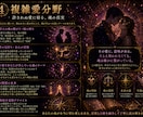 プロ仕様。占い高単価鑑定書作成ツール提供致します 恋愛・復縁・結婚・禁愛も保存される鑑定書に変える占いGPTs イメージ6