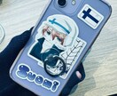 シール風デフォルメイラスト描きます スマホカバーにはさんでかわいい！ イメージ5