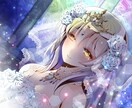透明感のある目をひく一枚絵イラスト描きます SNSヘッダー・サムネイルなどに！ イメージ2