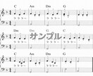 初心者向け耳コピで見やすい譜面作成します 初心者の方からのご依頼も多く、丁寧で分かりやすい譜面作成 イメージ4