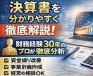 財務30年が決算書を分析し資金繰り改善を提案します AIで将来の業績予測と財務経験で経営リスク管理と資金繰り改善 イメージ1