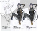 TRPG・ゲーム等の立ち絵を描きます キャラクターを魅力的に描きます！ イメージ3