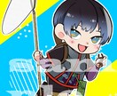 かわいい☆かっこいいミニキャラ作成します あなたのお気に入りの一枚お描きします☆ イメージ2