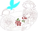 一枚絵やサムネイル、立ち絵描きます 透明感のある美しさを。可愛く綺麗な人物イラスト制作 イメージ4