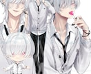 アイコンやイラストを制作します 立ち絵や表紙等も◎何度でも修正可！お気に入りの1枚をあなたへ イメージ2