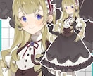 世界観を大切に、個性ある立ち絵を描きます キャラクターに世界観や性格、モチーフを丁寧に落とし込みます イメージ4