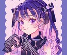 可愛い衣装を着た女の子描きます ●アイコン、似顔絵、イメージイラスト、オリキャラなど イメージ1