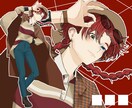 立ち絵イラスト制作します 【得意】大人のかっこいい男性、女性 イメージ1
