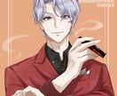 彩度高めの目を引くイラスト描きます アイコン、サムネ、歌ってみた、立ち絵、ミニキャラ、ヘッダー イメージ4
