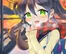 カラーイラスト描きます 美少女等！可愛いイラストならお任せ下さい！ イメージ7