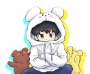 かわいくて癒しを与えるような絵を描きます 難しい世の中に、一瞬の癒しや安らぎをイラストで届けたい イメージ4