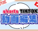 丸投げOK!!ショート動画の動画編集承ります 動画編集であなたの動画をより面白くします！！ イメージ1