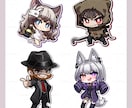 ミニキャライラストを描きます 配信や動画に使えるSDキャラ、アイコンなど イメージ6