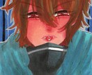 コピックで深みのある人物のアイコンを描きます 男の子女の子どちらもカッコいい子可愛い子対応可能です‼︎ イメージ4
