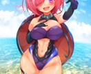萌え系美少女イラスト描きます サービス盛り合わせのお得なプランです。 イメージ7