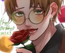 SALE中 かっこいいイラストを描きます キャラクター、動画用1枚絵、Vtuber、trpg立ち絵など イメージ2