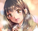 可愛い女性のアイコンイラスト描きます ぱっと目を惹く表情の女性を心を込めてお描きします！ イメージ1
