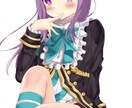 女の子のイラストを描きます 一次創作・オリキャラの一枚絵をお描きします イメージ5