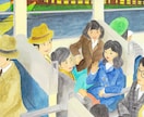 挿絵に！背景ありのストーリーのあるイラスト描きます 高画質対応。そのシーンを印象的に表現してみませんか？ イメージ10