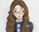 期間限定☆2500円でアイコン描きます 目を惹くお洒落で透明感のある女の子イラスト イメージ4