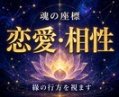 恋愛・相性◆魂の座標で縁の行方を視ます あなたと彼の華と向きを読み解きます イメージ1